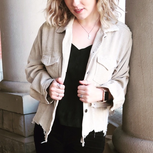 POL | Jackets \u0026 Coats | Cream Corduroy 
